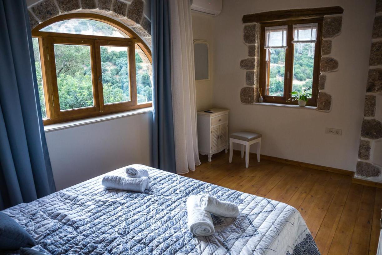 To Spiti Mas Leilighet Soúja Eksteriør bilde